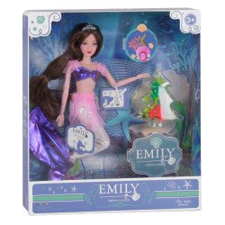 Кукла Emily русалка, 30 см с аксессуарами (QJ092A)