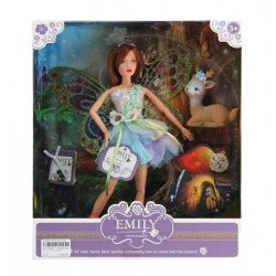 Кукла Emily 30 см принцесса с питомцем (QJ093A)
