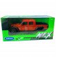 Игрушечная машинка металлическая WELLY 1:27, 2007 JEEP GLADIATOR, красный, 19.5*6.5*6.5 см (24103W)