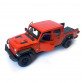 Игрушечная машинка металлическая WELLY 1:27, 2007 JEEP GLADIATOR, красный, 19.5*6.5*6.5 см (24103W)