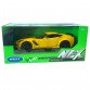 Іграшкова машинка металева WELLY 1:24 CHEVROLET COREVETTE Z06, жовтий, 19*8*5,5 см(24085W)