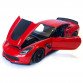 Игрушечная машинка металлическая WELLY 1:24 CHEVROLET COREVETTE Z06, красный, 19*8*5,5 см (24085W)