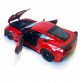 Игрушечная машинка металлическая WELLY 1:24 CHEVROLET COREVETTE Z06, красный, 19*8*5,5 см (24085W)