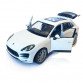 Игрушечная машинка металлическая WELLY 1:24 PORSCHE MACAN TURBO, порше меган турбо, откр.двери, багажник, белый, 19*7.5*7см, (24047W)