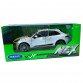 Игрушечная машинка металлическая WELLY 1:24 PORSCHE MACAN TURBO, порше меган турбо, откр.двери, багажник, белый, 19*7.5*7см, (24047W)