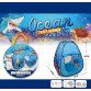 Дитячий ігровий намет будиночок «Океан» 70 х 70 х 85 см, в сумці (668-43)