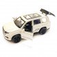 Игрушечная машинка металлическая Toyota Land Cruiser, тойота ленд крузер, белый, откр.двери, багажник, 1:36, 12*5*4,5см (AP74143)