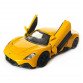 Игрушечная машинка металлическая Maserati MC20, мазератти, желтый, откр двери, инерция, 5*12*3см (250340U)