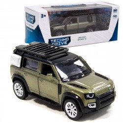 Іграшкова машинка металева LAND ROVER DEFENDER 110, ленд ровер дефендер, зелений, 4*11*4см (250289)