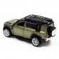 Игрушечная машинка металлическая LAND ROVER DEFENDER 110, ленд ровер дефендер, зеленый, 4*11*4см (250289)