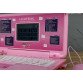 Дитячий навчальний ноутбук WToys, рожевий, 35 навчальних функцій, 11 розвиваючих ігор, 9 мелодій, укр та анг мови, мишка, 1 пісня рос, 29*22*5см (23556)