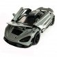 Игрушечная машинка металлическая McLaren 765LT, макларен, серая, звук, свет, инерция, откр двери, капот, Автоэксперт, 1:32,14*8*4см (ТК-15808)