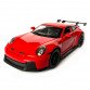 Игрушечная машинка металлическая Porsche 911 GT3, порше, красный, звук, свет, инерция, откр двери, капот, Автоэксперт, 1:32,15*7*4,5см (ТК-17610)