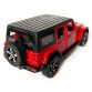 Игрушечная машинка металлическая Jeep Wrangler Unlimited Rubicon, Джип, красный, звук, свет, инерция, откр двери, капот, Автоэксперт, 1:32,15*7*5,5см (ТК-11213)