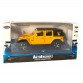 Игрушечная машинка металлическая Jeep Wrangler Unlimited Rubicon, Джип, желтый, звук, свет, инерция, откр двери, капот, Автоэксперт, 1:32,15*7*5,5см (ТК-11213/43560)