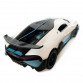 Игрушечная машинка металлическая Bugatti Divo, Бугатти, белая, звук, свет, инерция, откр двери, Автоэксперт, 1:32,15*7*5см (ТК-10063)