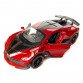 Игрушечная машинка металлическая Bugatti Divo, Бугатти, красная, звук, свет, инерция, откр двери, Автоэксперт, 1:32,15*7*5см (ТК-10063)