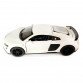 Игрушечная машинка металлическая Audi R8 V10 performance, Ауди, белая, звук, свет, инерция, откр двери, багажник, капот, Автоэксперт, 1:32,14*7*4,5см (ТК-16650)