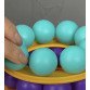 Детская настольная игра Вкусный БаланСыр 4FUN Game Club, 36 шариков, основа, 4 кольца, палочки, наклейки, фигурка мышонка, в кор 26,5*26,5*5,5 (37297)