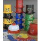 Детская настольная игра Цветной батл 4FUN Game Club, 24 карточки, 15 шляп, звонок, в кор 33*31*8см (39402)
