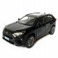 Игрушечная машинка металлическая Toyota RAV4 Sport, Тойота рав спорт, черная, звук, свет, инерция, откр двери, багажник, капот, Автоэксперт, 1:32,14,5*7*6см (40962)