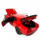 Игрушечная машинка металлическая Dodge Challenger SRT, Додж, красный, звук, свет, инерция, откр двери, багажник, капот, Автоэксперт, 1:32,15*7*4,5см (50801)