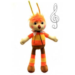 Мягкая музыкальная игрушка KinderToys «Лунтик». Любимая игрушка Пчелёнок (00667-1)