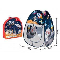 Детская игрушечная палатка, домик Космические приключения 70*70*92см, в сумке (2037 A-3)