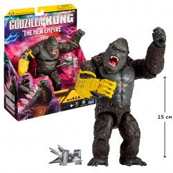 Ігрова фігурка Годзила Godzilla x Kong  Конг зі сталевою лапою 15см шарнірна (35204)