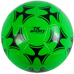 М'яч Футбольний зелений розмір №5 матеріал PVC 280 грам гумовий балон (C 40068)