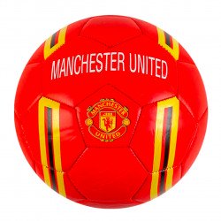 Мяч футбольный красный Manchester United вес 330-350 грамм материал TPE пена баллон резиновый размер 5 (C 62402)