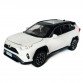 Машинка металева Toyota RAV4 Sport Тойота рав 4 спорт біла 1:22 звук світло інерція відкр двері багажник капот гумові колеса 19*7*8см (AP-1989) 