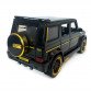 Машинка металлическая Mercedes-Benz G65 AMG Гелендваген мерседес черный 1:24 свет, инерция, открываются двери, багажник, капот, 21*8*9,5см (AP- 1708)