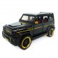 Машинка металлическая Mercedes-Benz G65 AMG Гелендваген мерседес черный 1:24 свет, инерция, открываются двери, багажник, капот, 21*8*9,5см (AP- 1708)