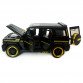 Машинка металлическая Mercedes-Benz G65 AMG Гелендваген мерседес черный 1:24 свет, инерция, открываются двери, багажник, капот, 21*8*9,5см (AP- 1708)