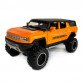 Машинка металева HUMMER EV Special Edition Alloy Хамер оранджева Автопром 1:24 світло звук відкр двері баг капот 24*10*11см (AP7701)